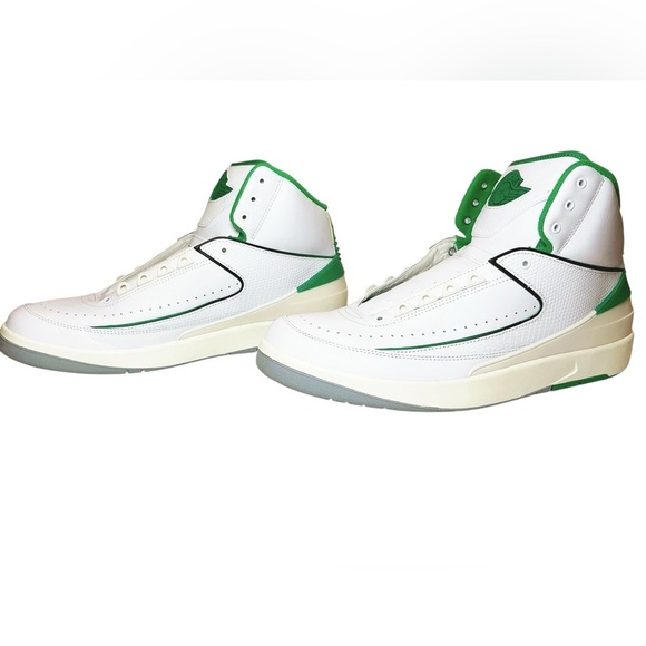 Air Jordan 2 Retro Lucky Green DR8884-103 Men Sneakers SZ 13 LIMITED EDITION NEW - Picture 5 of 9